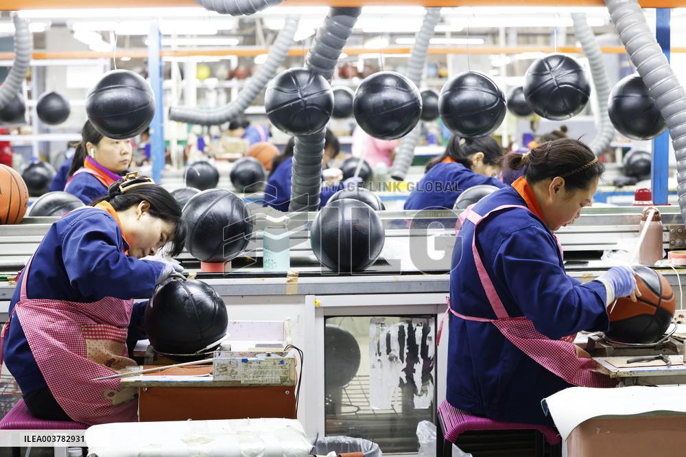 China Basketball Manufacturing Industry