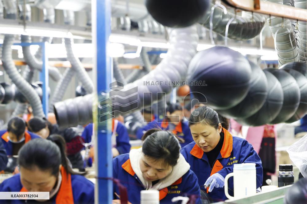 China Basketball Manufacturing Industry