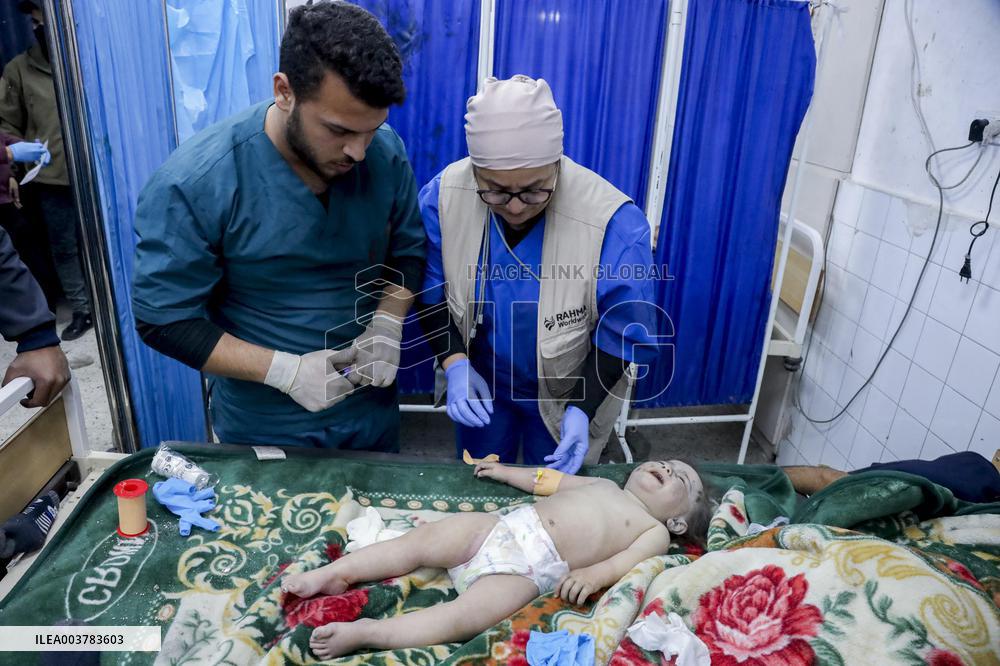 Ten civilians killed and others injured in Israeli airstrike - Gaza