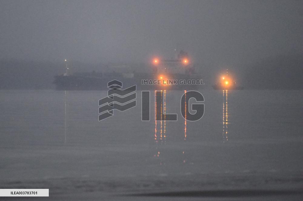 Oil tanker Eagle S suspected of the disruption of the Finland-Estonia electrical link Estlink 2