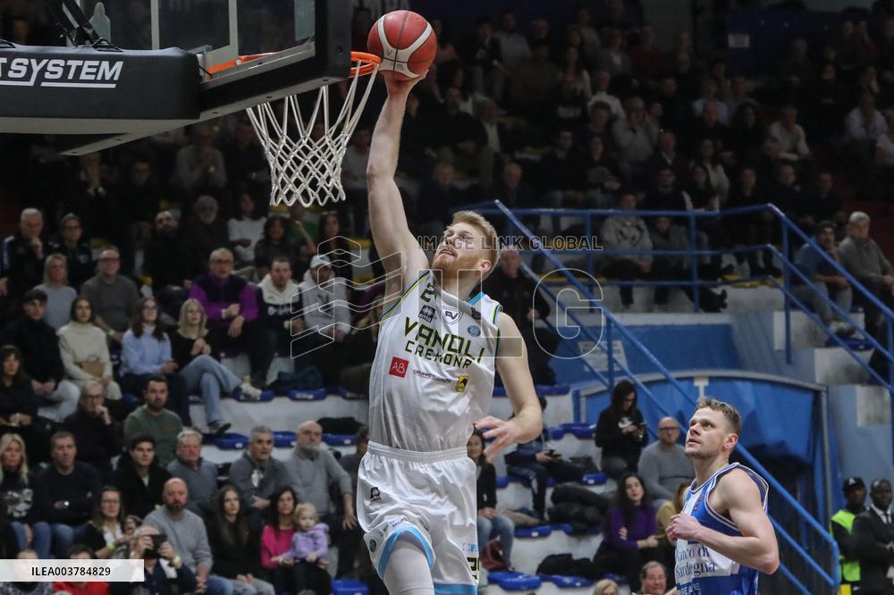 BASKET - Serie A - Vanoli Basket Cremona vs Banco di Sardegna Sassari