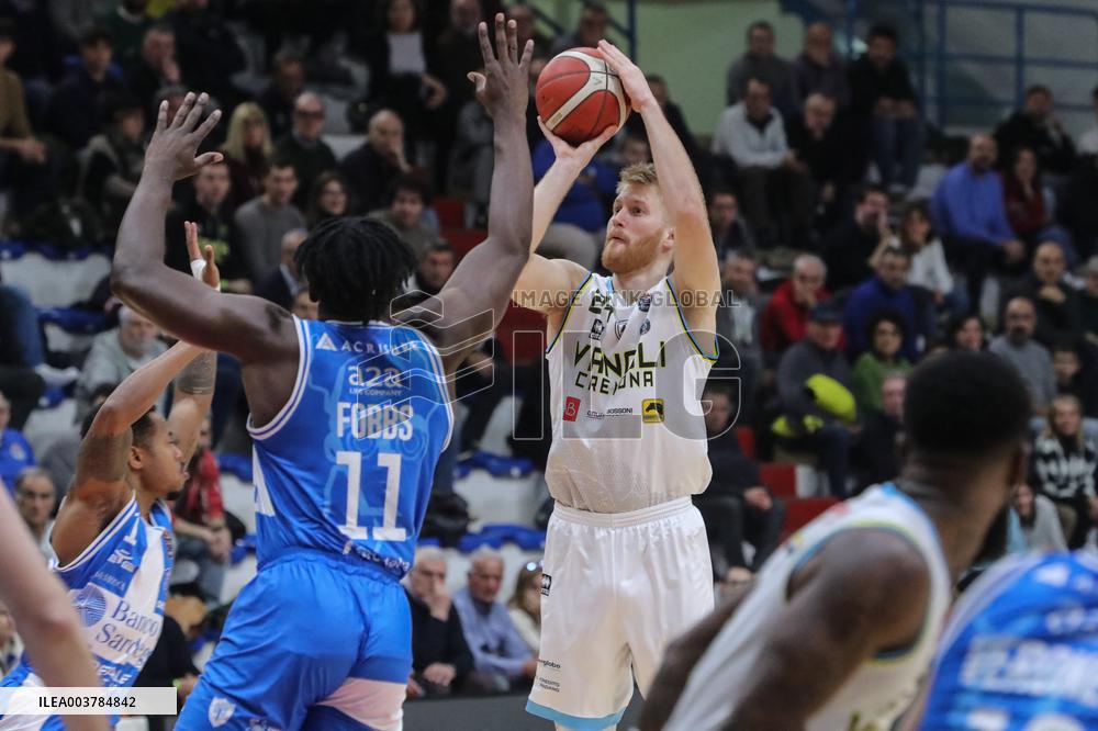 BASKET - Serie A - Vanoli Basket Cremona vs Banco di Sardegna Sassari