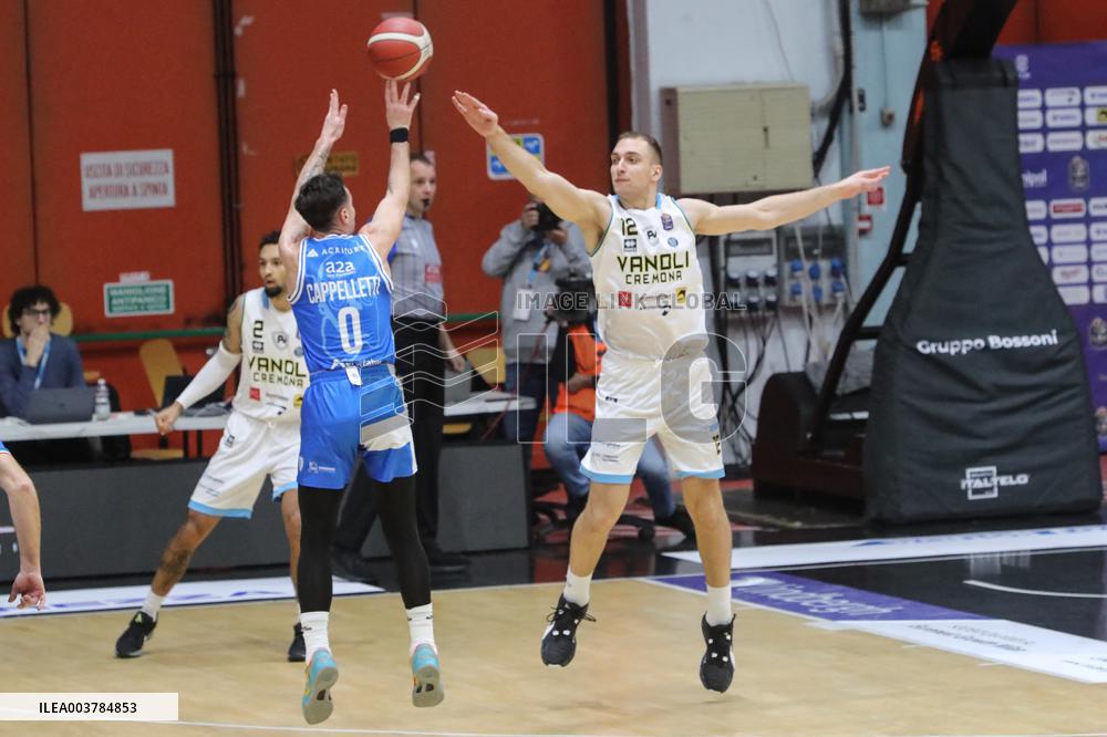 BASKET - Serie A - Vanoli Basket Cremona vs Banco di Sardegna Sassari