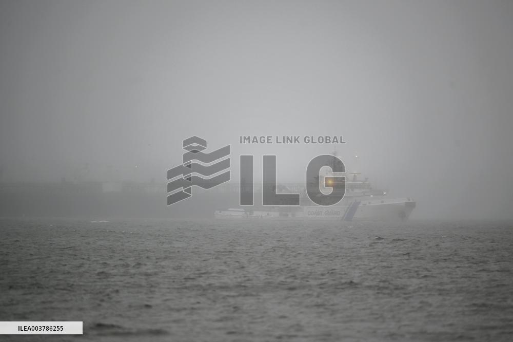 Seized oil tanker Eagle S in Porvoo