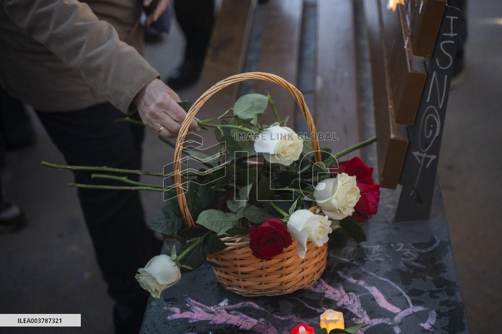 La Torre honors volunteers and victims of the DANA next to the 'Solidarity Bridge'