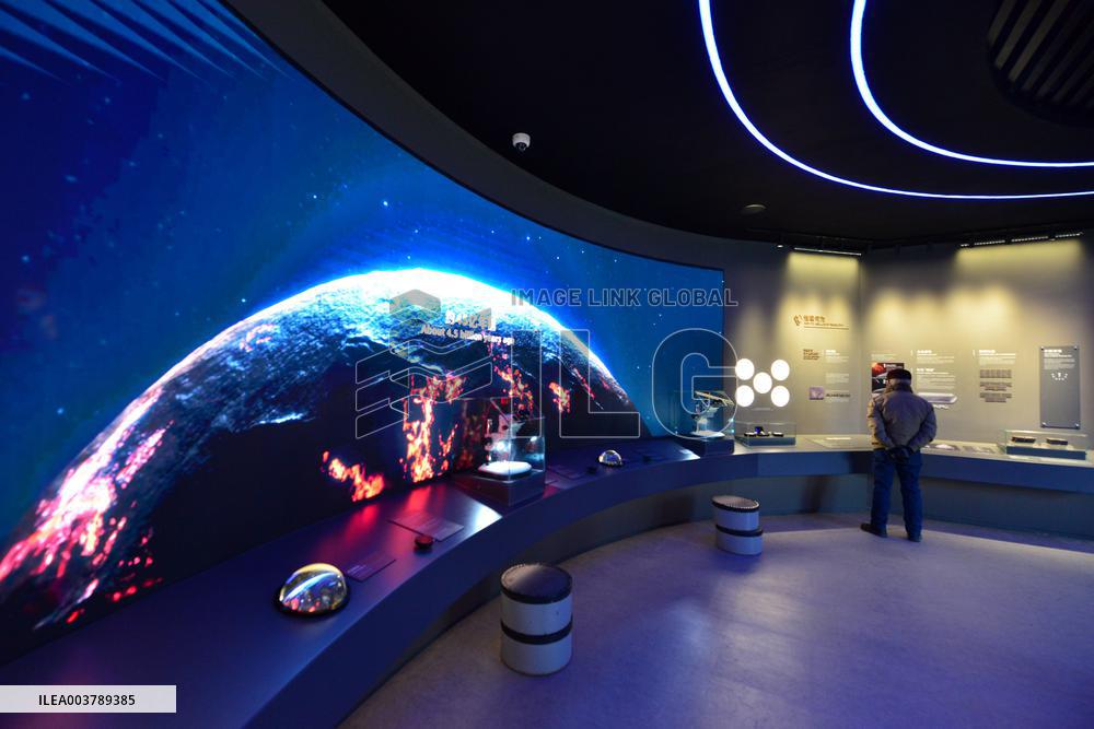 Chang 'e-5 Displayed at The Beijing Planetarium