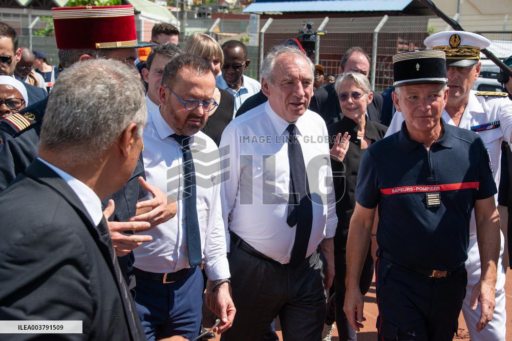 PM Bayrou Visits ESCRIM Hospital - Mayotte