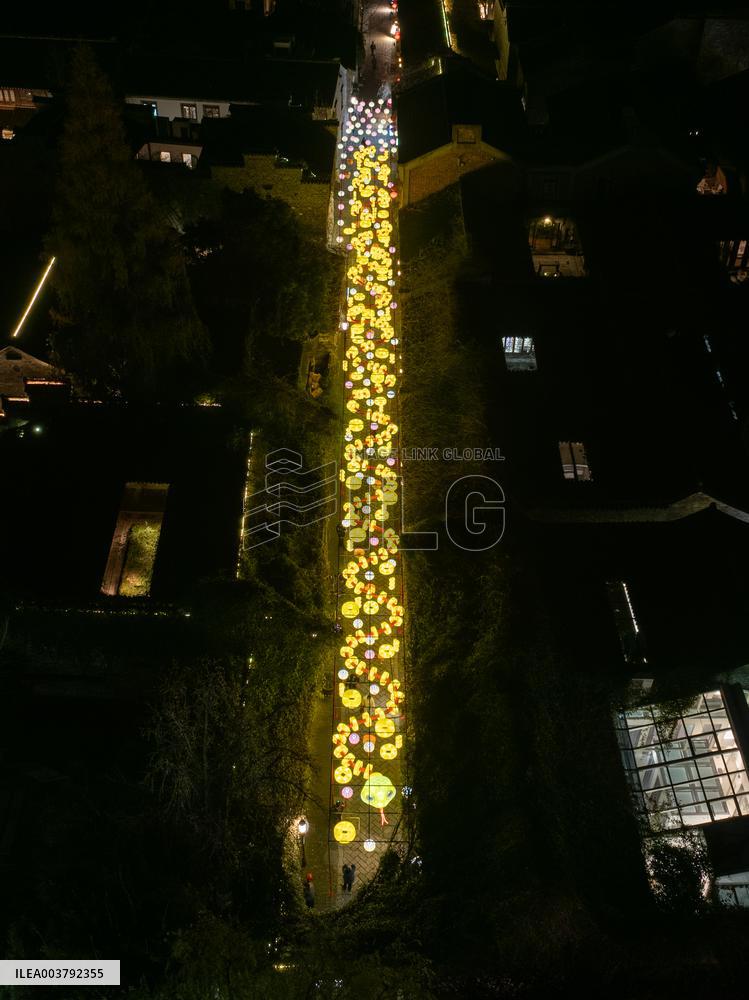 Festive Lanterns in Nanjing