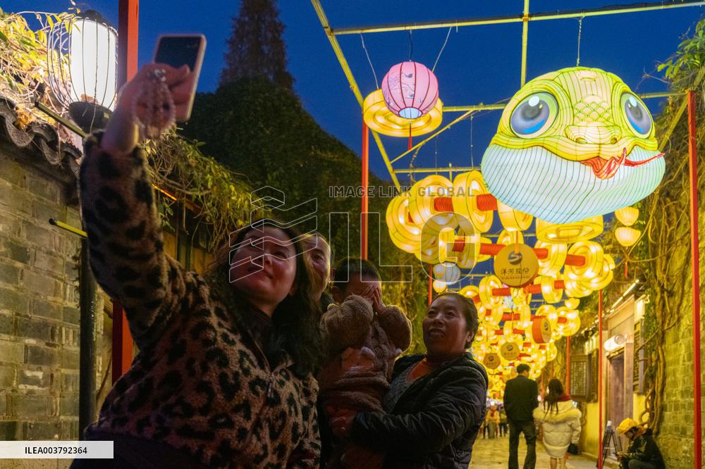 Festive Lanterns in Nanjing