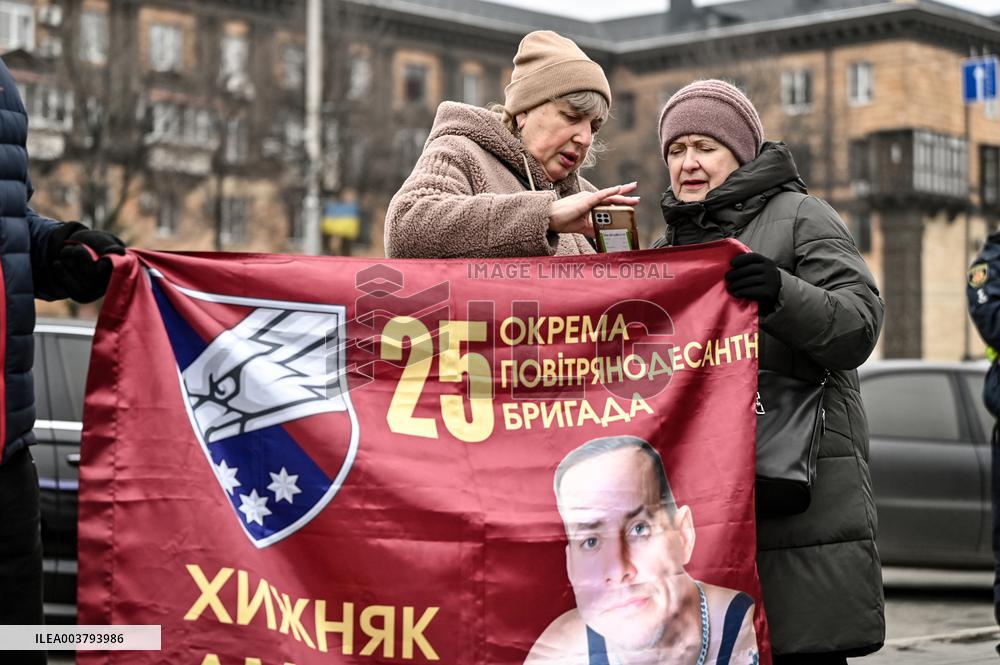 Action in support of POWs held in Zaporizhzhia