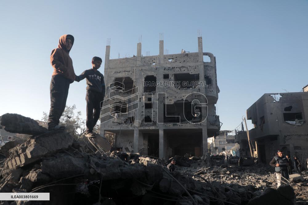 Israeli Airstrikes Kill at Least 43 Across Gaza