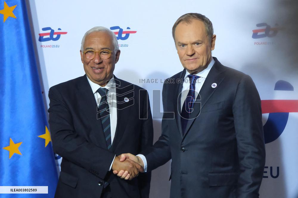 Poland Inaugurates EU Council Presidency - Warsaw