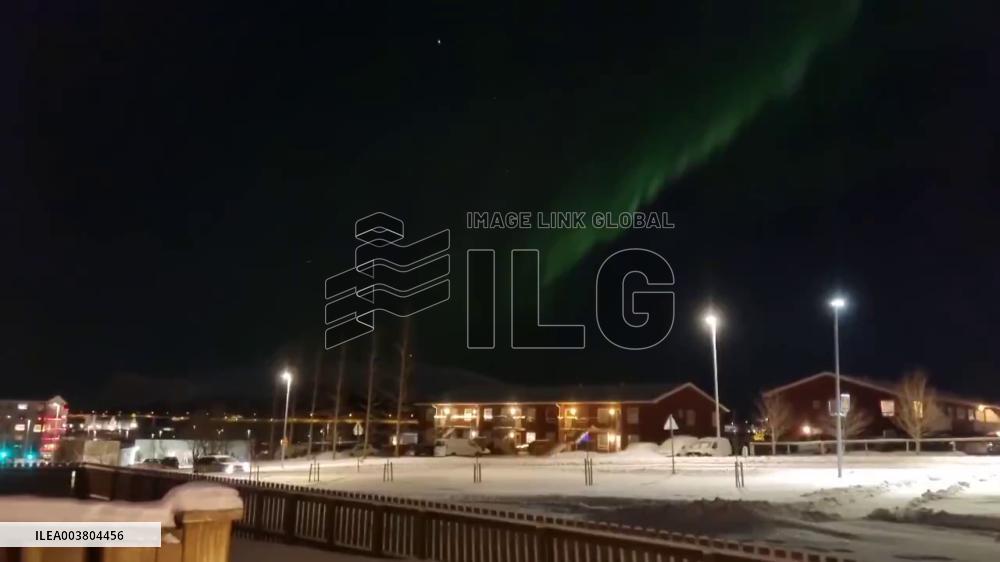 Iceland: Spectacular Auroras Light Up Night Sky