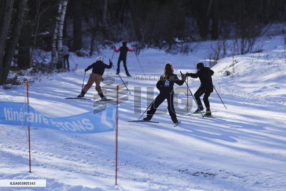 Illustration - Cross-Country Ski - Montgenevre