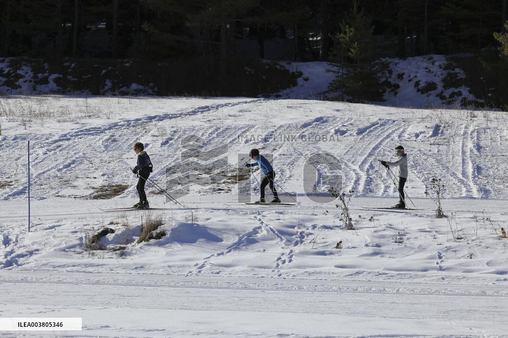 Illustration - Cross-Country Ski - Montgenevre