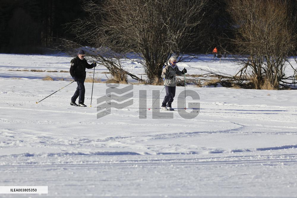 Illustration - Cross-Country Ski - Montgenevre