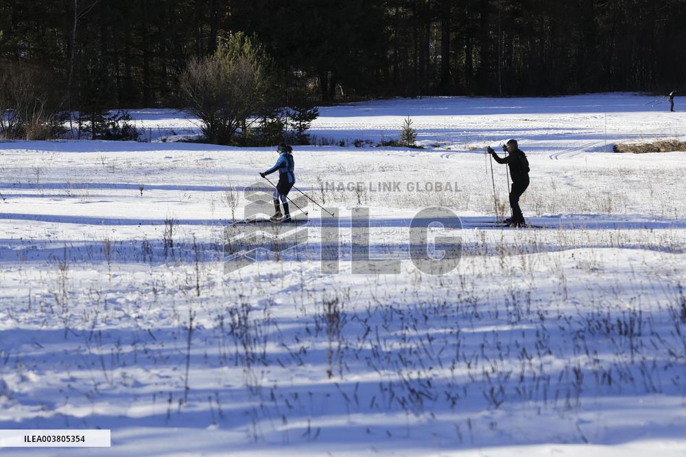 Illustration - Cross-Country Ski - Montgenevre