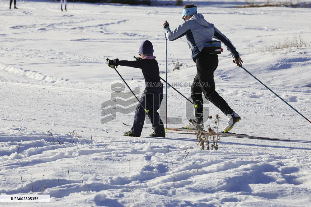 Illustration - Cross-Country Ski - Montgenevre