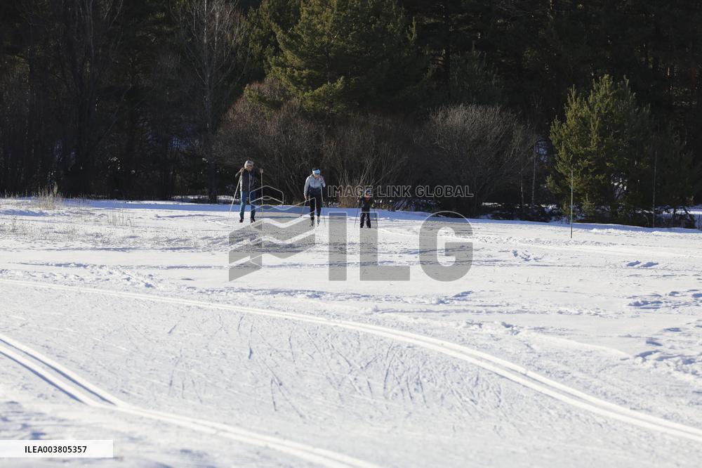 Illustration - Cross-Country Ski - Montgenevre