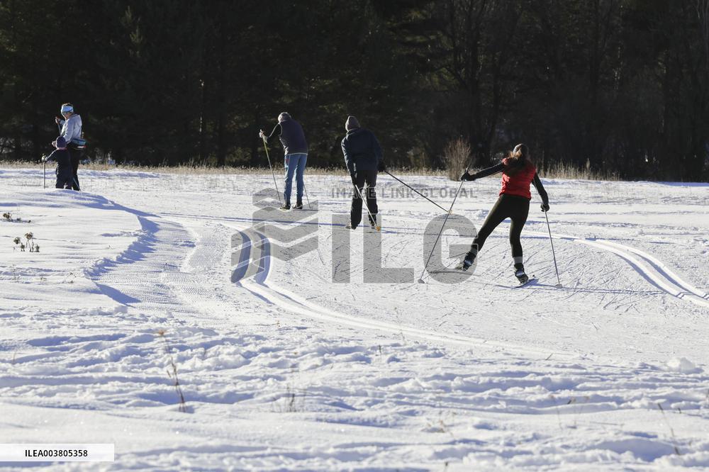 Illustration - Cross-Country Ski - Montgenevre