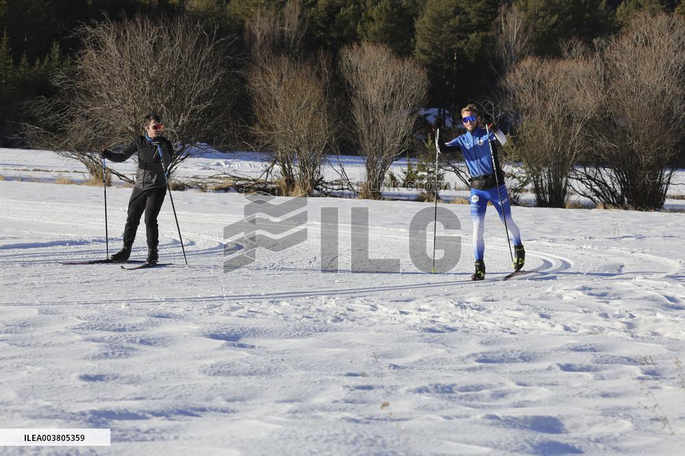 Illustration - Cross-Country Ski - Montgenevre