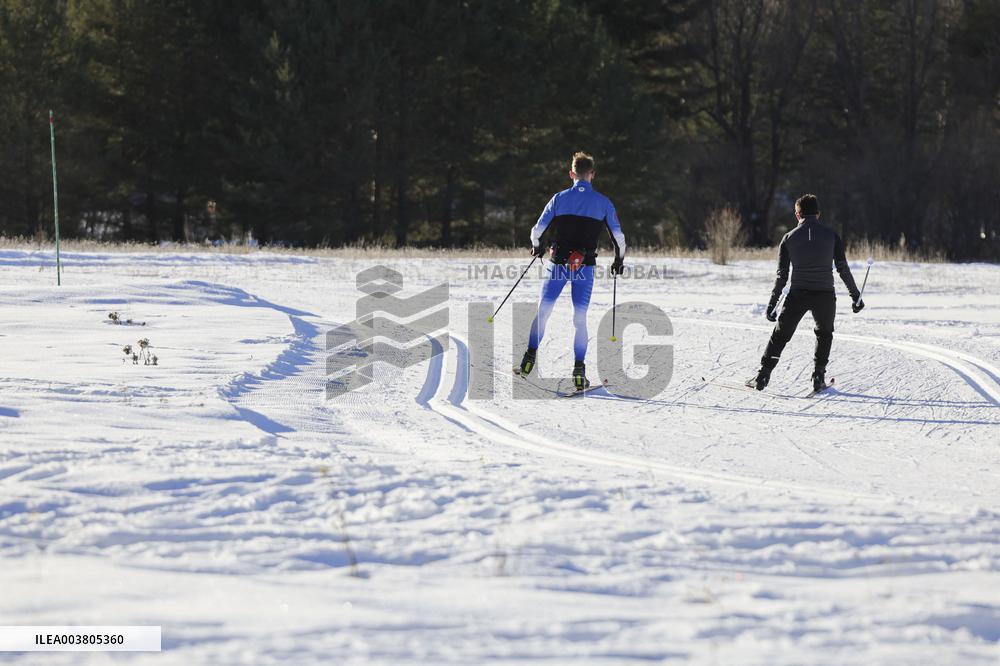 Illustration - Cross-Country Ski - Montgenevre