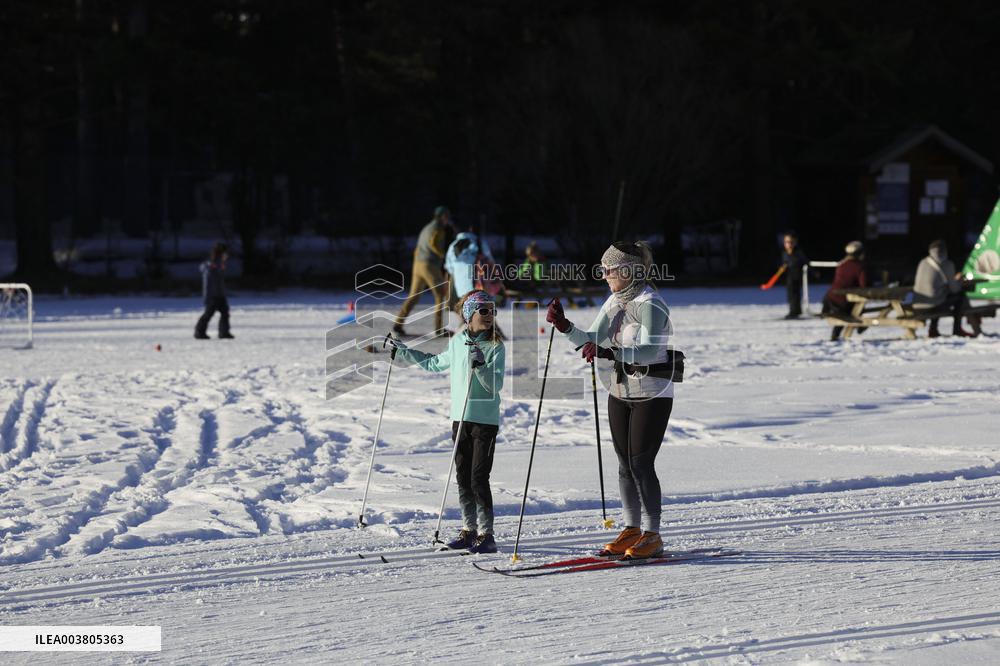 Illustration - Cross-Country Ski - Montgenevre