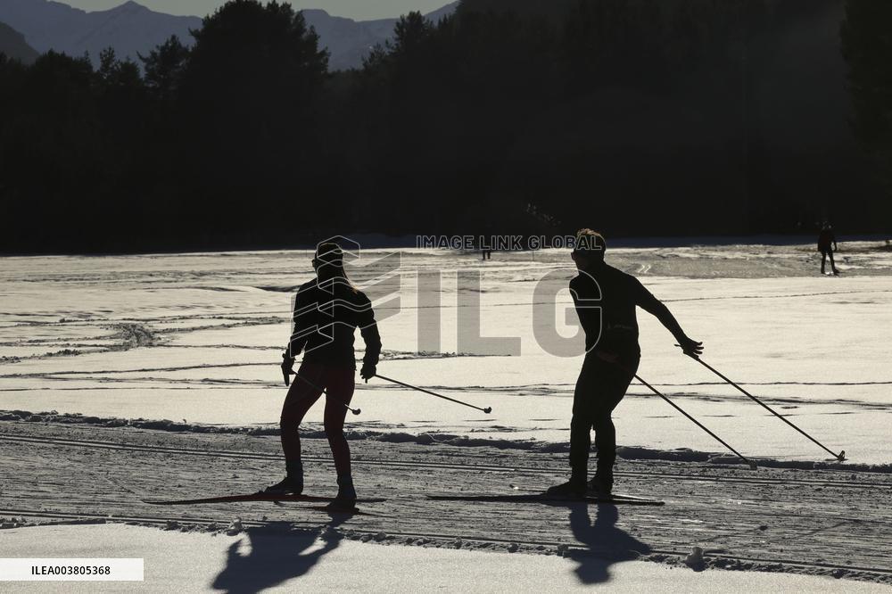 Illustration - Cross-Country Ski - Montgenevre