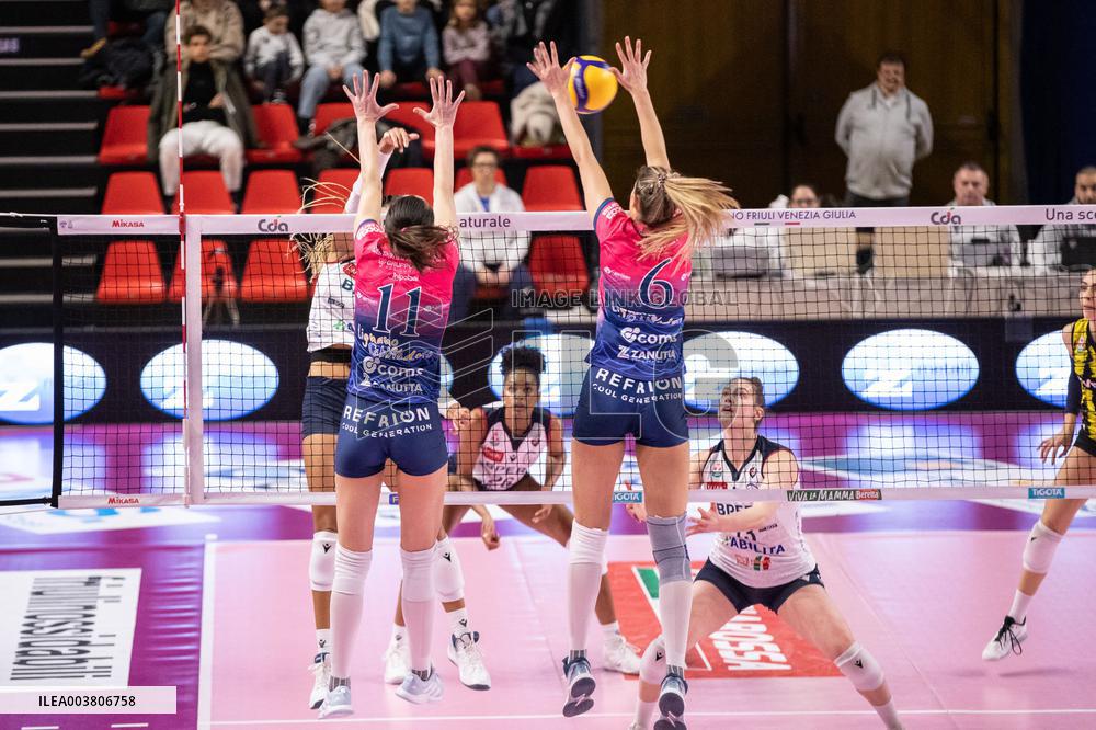 VOLLEY - Serie A1 Femminile - Cda Volley Talmassons Fvg vs Volley Bergamo 1991