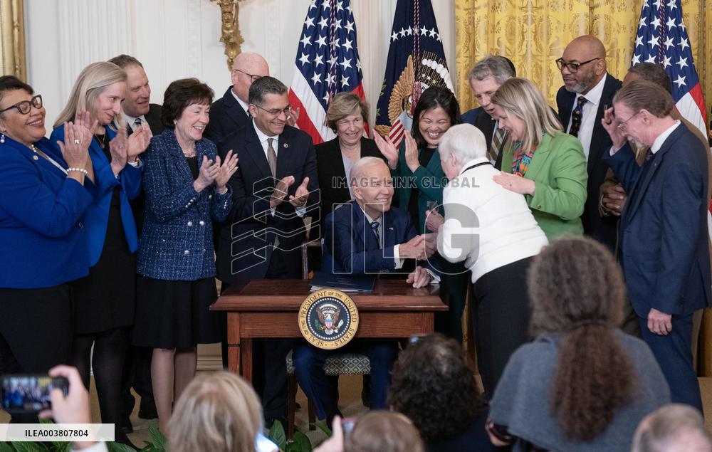 President Biden Signs Social Security Fairness Act