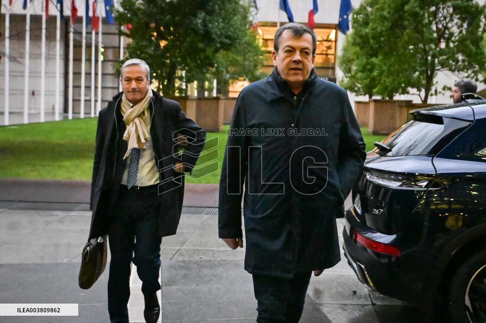 Meetings between political parties and parliamentary groups on the preparation of the 2025 Budget in Paris FA