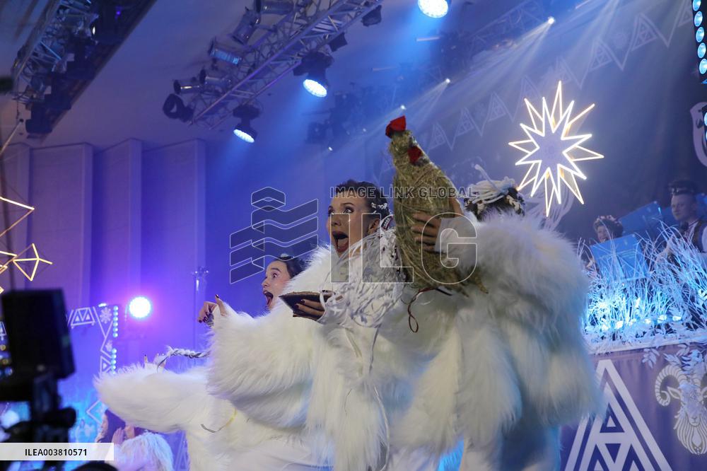 Traditions of Generous Evening show at Ukrainian House in Kyiv