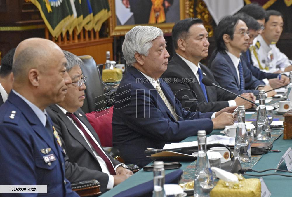 Japan-Indonesia defense talks in Jakarta