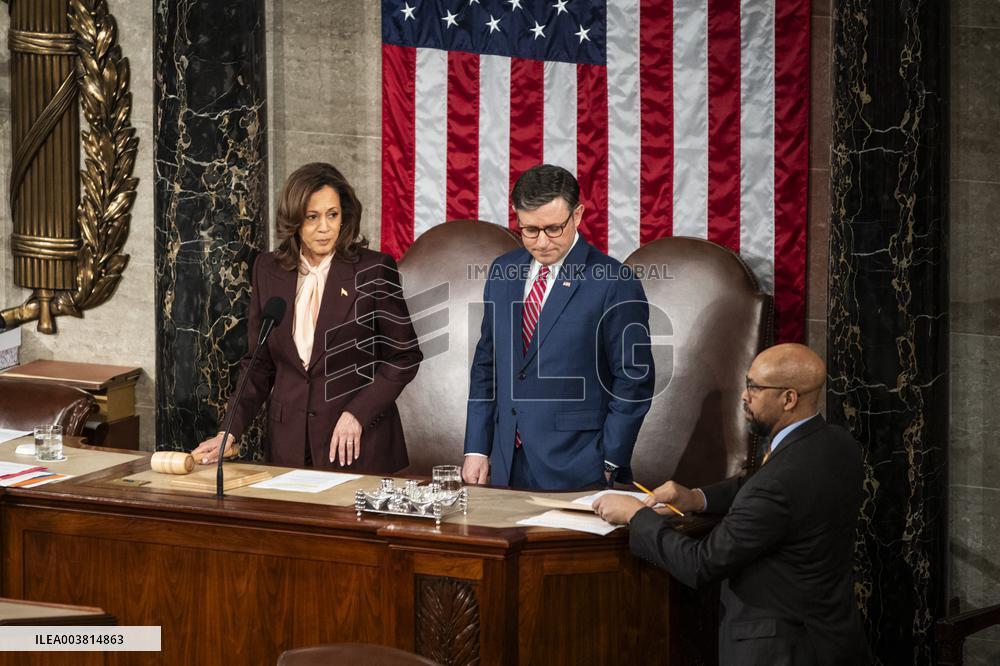 Ongress Counts The 2024 Electoral Votes Certifying Trump's Election As President