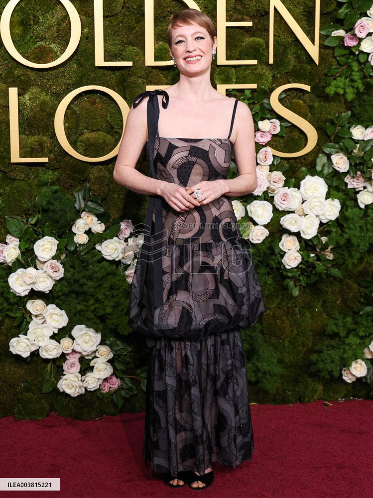 82nd Annual Golden Globe Awards - LA
