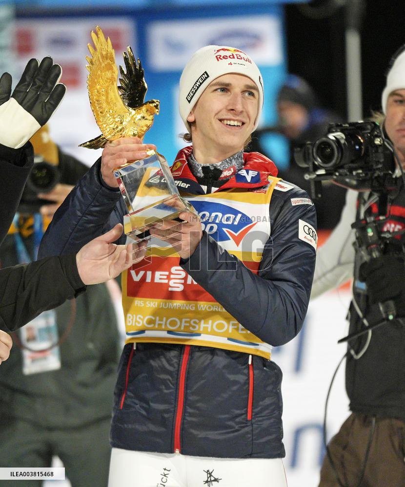 Ski Jumping: Tschofenig wins World Cup event
