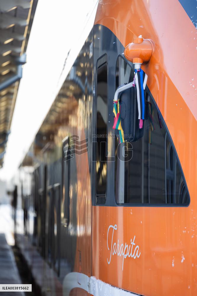 The launch of Tallinn-Vilnius passenger train
