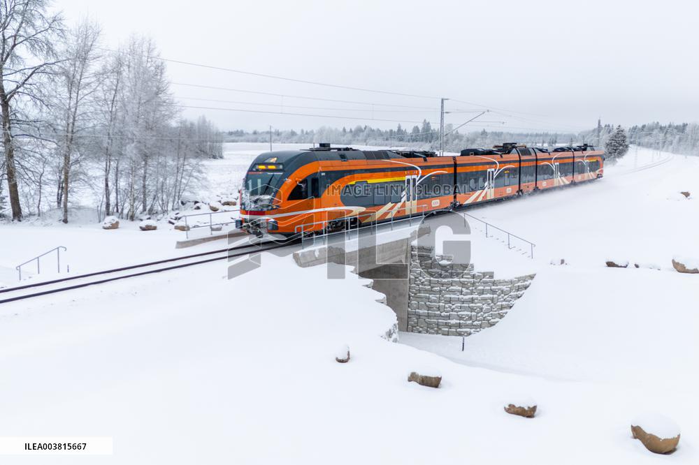 The launch of Tallinn-Vilnius passenger train