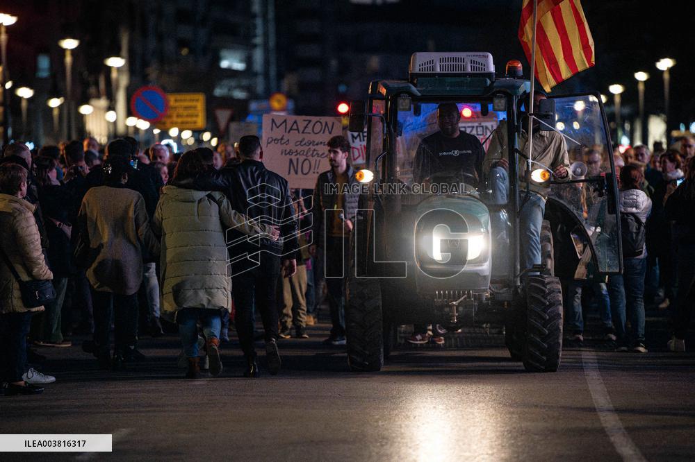 Large Demonstration Against Carlos Mazon - Valencia