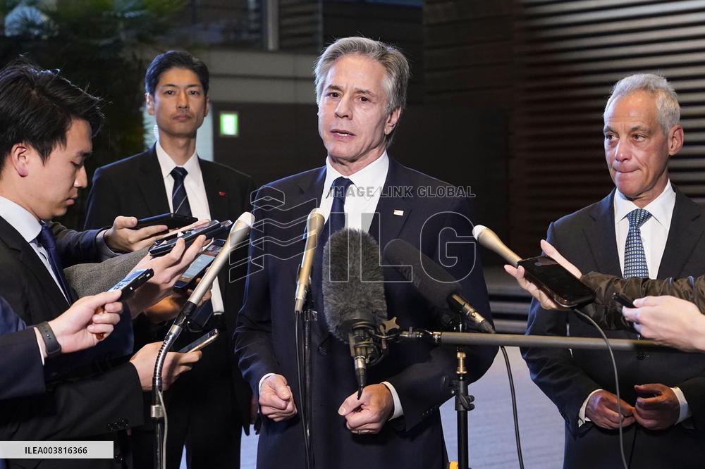 U.S. Secretary of State Blinken in Tokyo