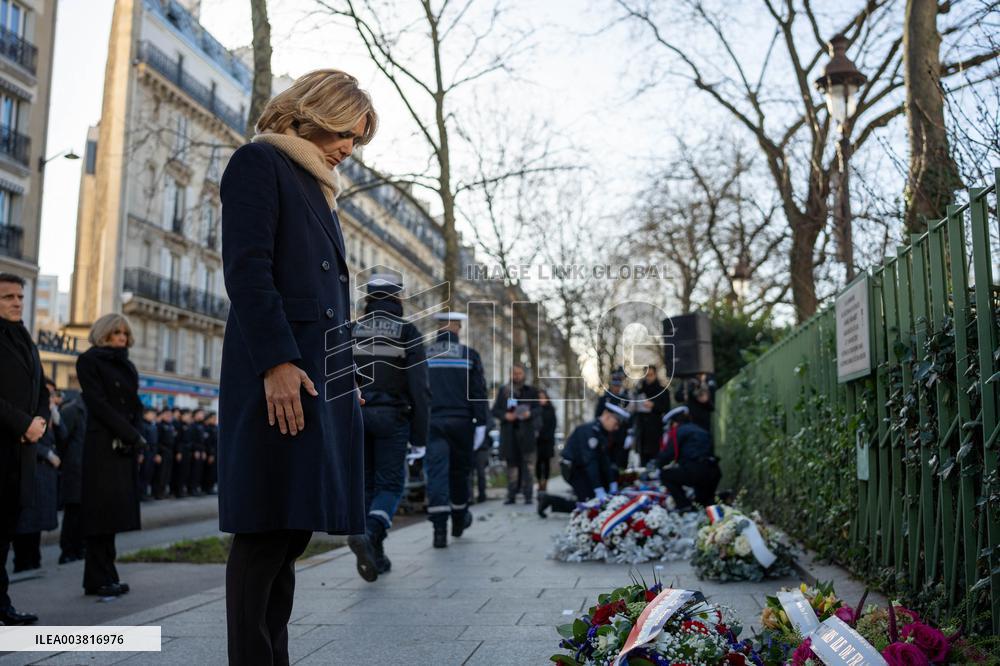 Tribute to the victims of the terrorist attacks of January 2015 - Paris