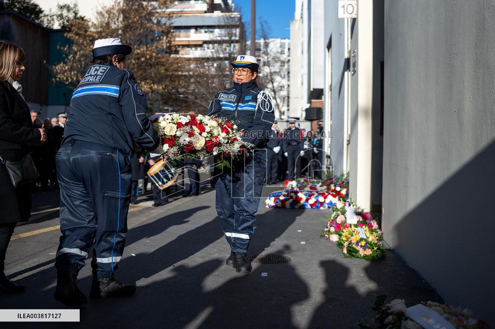 Tribute to the victims of the terrorist attacks of January 2015 - Paris