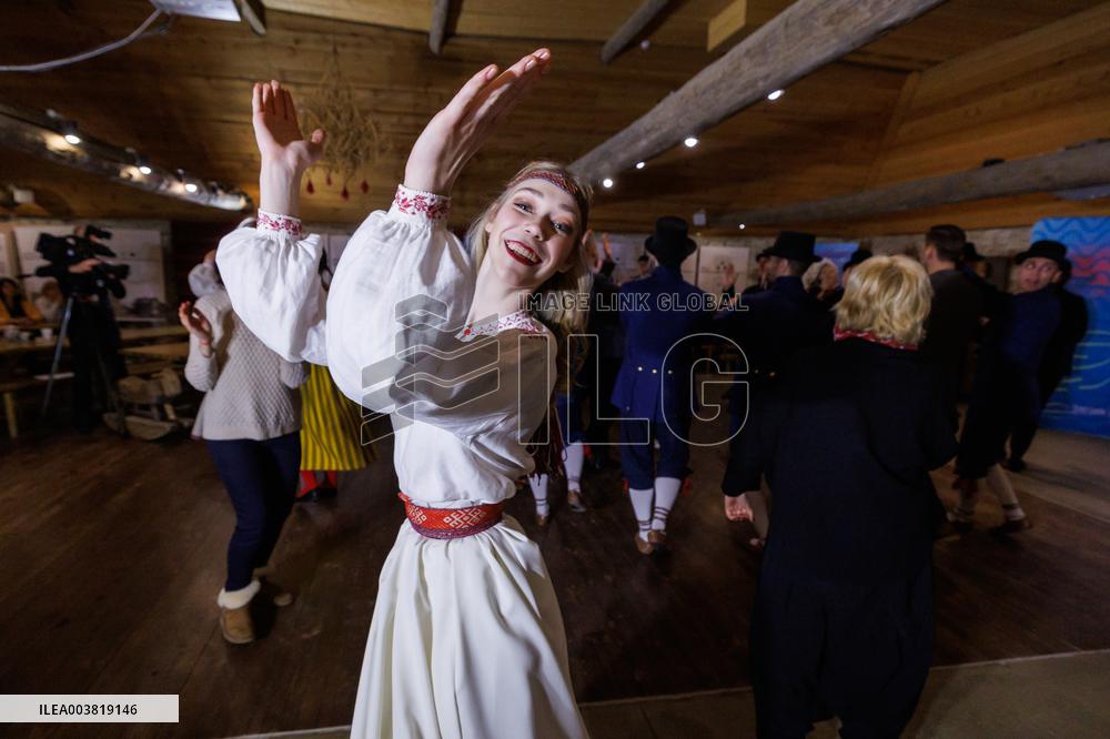 Press conference marking the start of the Estonian XXVIII Song and XXI Dance Festival "Iseoma"