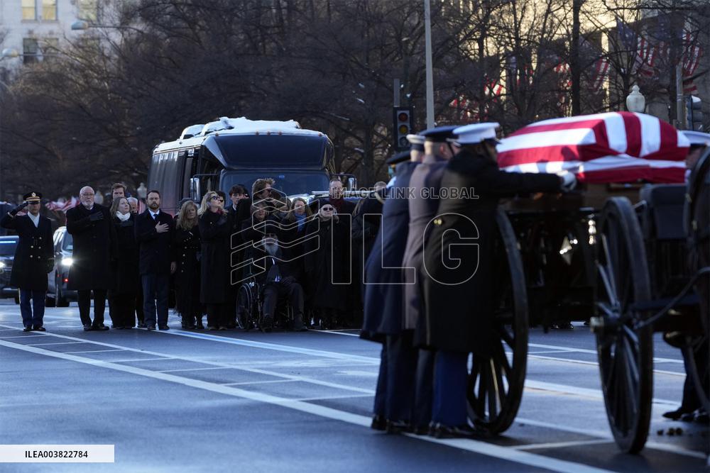 US President Jimmy Carter’s State Funeral - DC