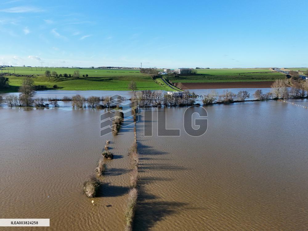 Flooding In The City Of Caen - Franc