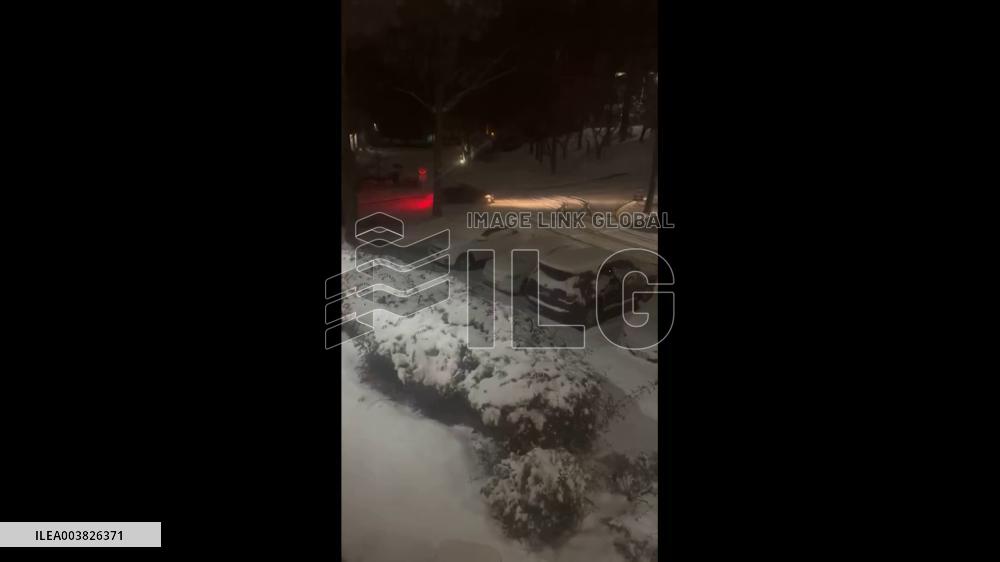 US: Major Winter Storm Sweeps Across South, Prompting States Of Emergency 3