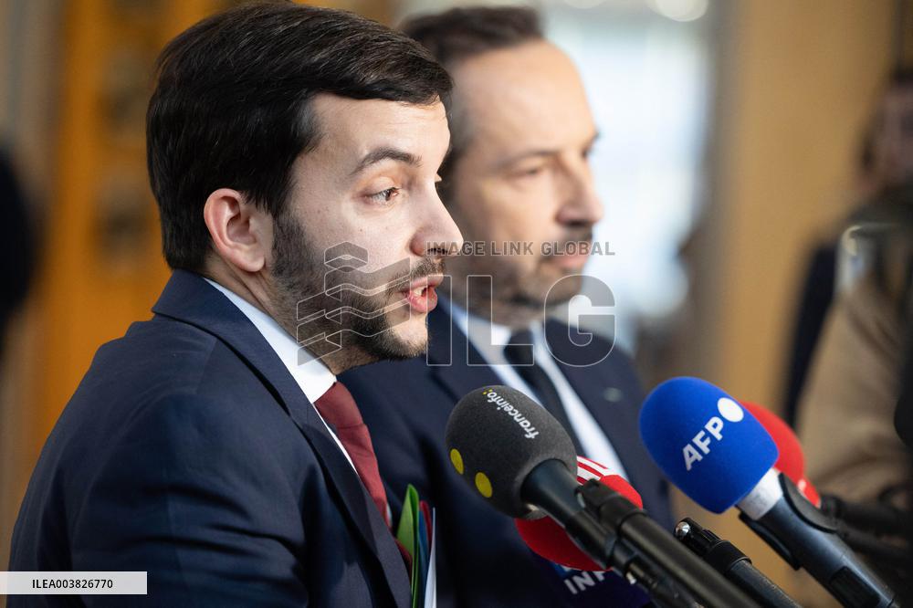 Eric Lombard meets with Rassemblement National representatives - Paris