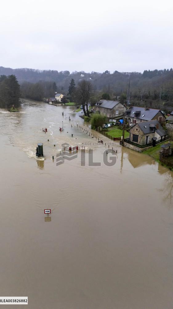 Floods in Ille-et-Vilaine - France