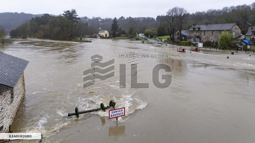 Floods in Ille-et-Vilaine - France