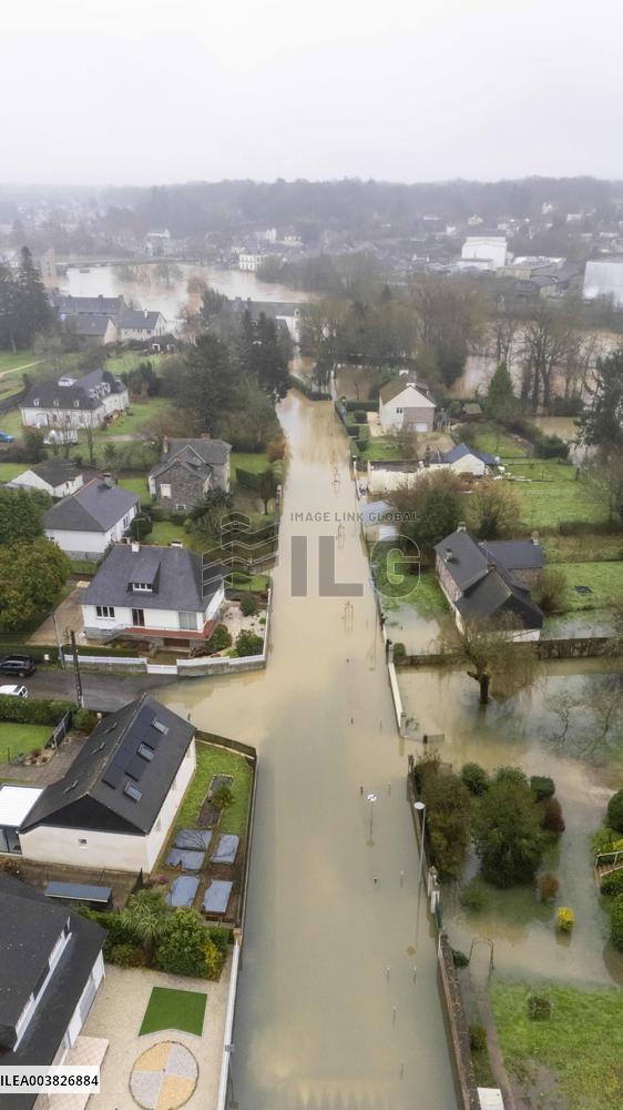 Floods in Ille-et-Vilaine - France